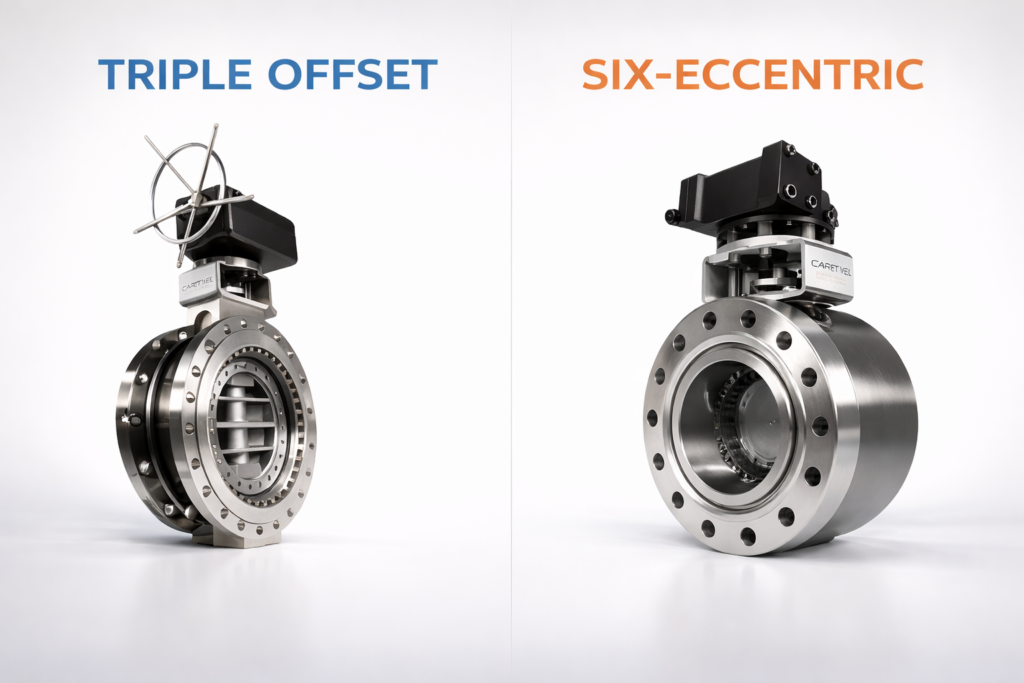 Valves: Triple Offset and Six-Eccentric