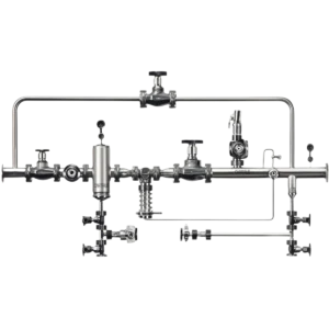 Skid-mounted Steam Pressure Reducing and Regulating Station