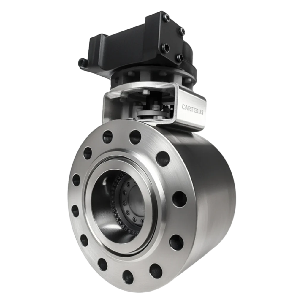 超高圧トリプルオフセットバタフライバルブ