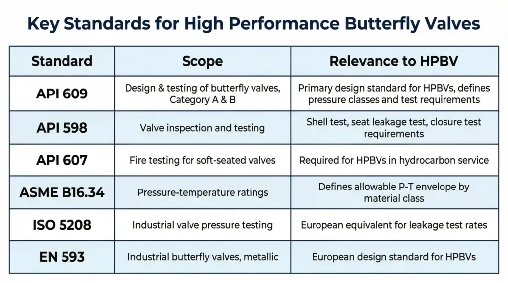 Übersicht über die HPBV-Industrienormen (API 609/607/598, usw.)
