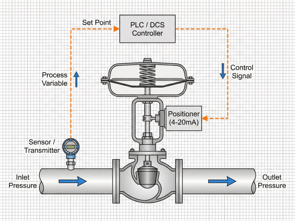 Control Valve Working Principle