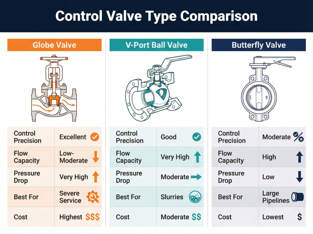 Globe vs Butterfly vs Ball Comparison
