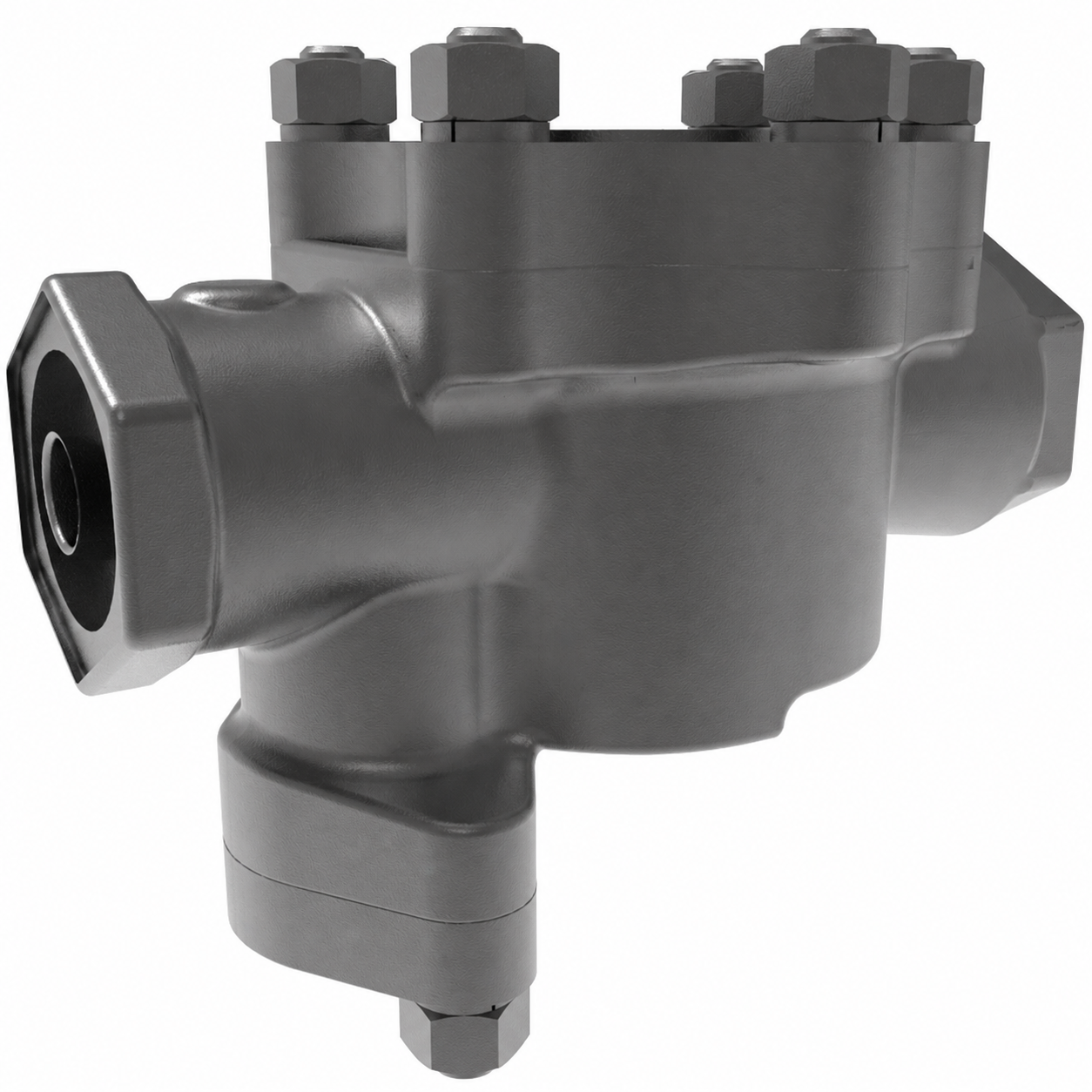 Utility Header Universal Steam Trap with Check Valve and Air