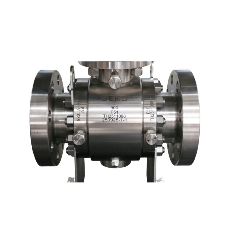 Trunnion Mounted API 6D Forged Steel Ball Valve