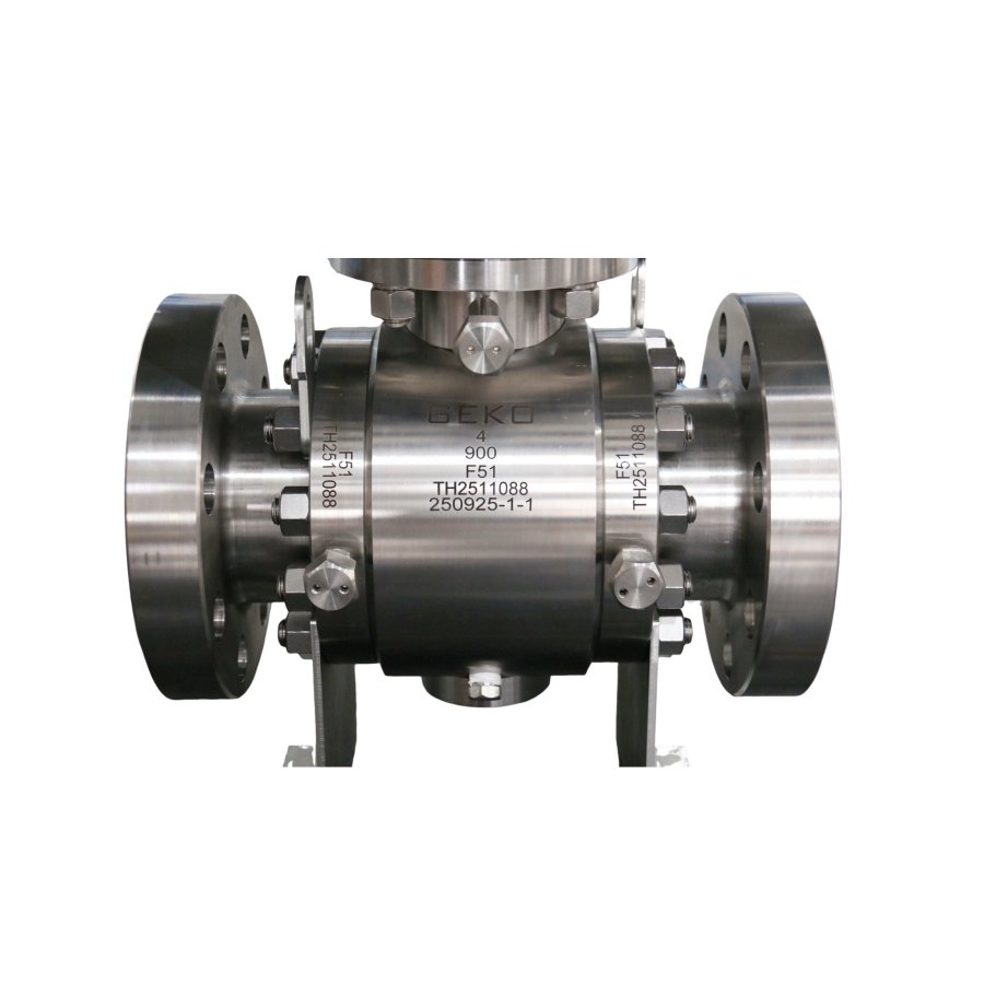 Trunnion Mounted API 6D Forged Steel Ball Valve