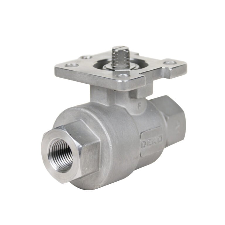 High Pressure Two-Piece Threaded Ball Valve 3000/6000 WOG