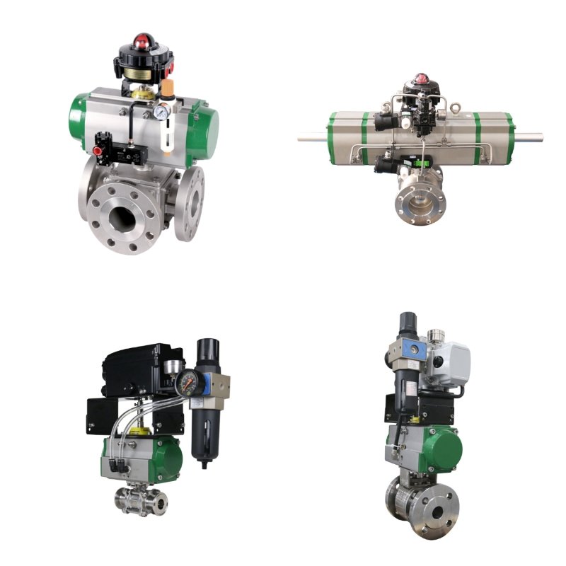 Pneumatic Actuated Ball Valve