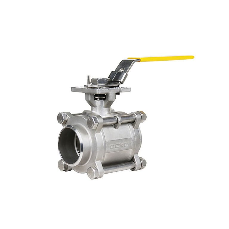 Stainless Steel Three-Piece Welded End Ball Valve