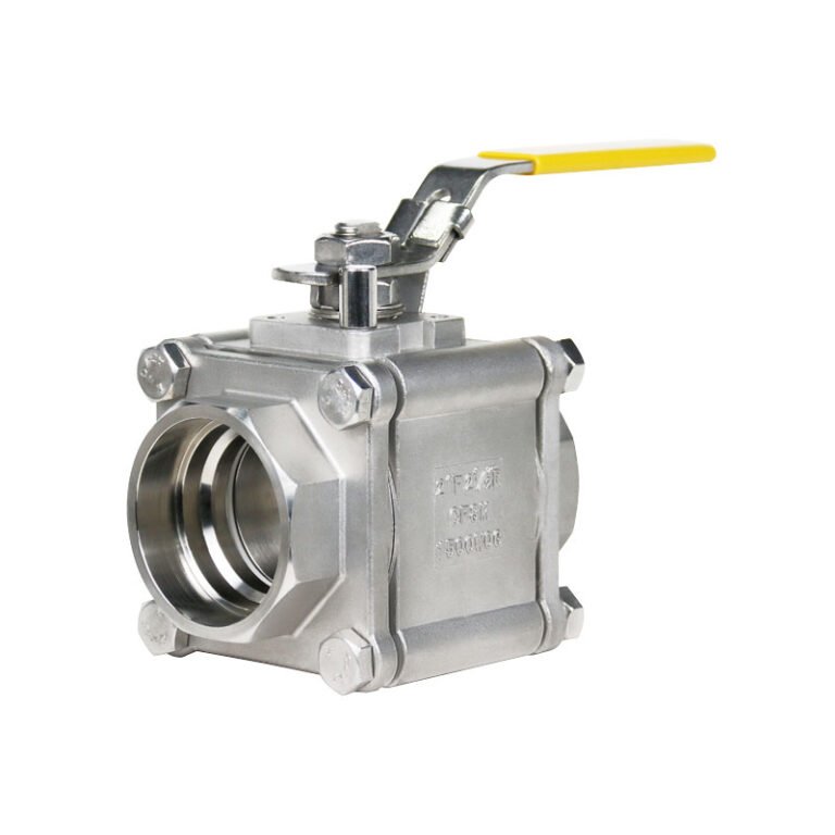 Three-Piece High Pressure Manual Ball Valve 2000/3000 WOG