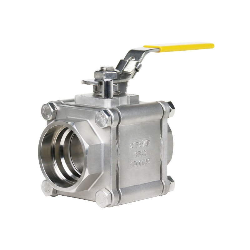 Three-Piece High Pressure Manual Ball Valve 2000/3000 WOG
