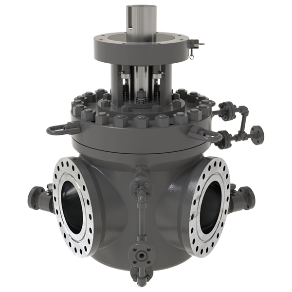 Delayed Coking Switching Ball Valve