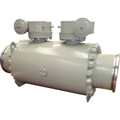 Double Block and Bleed Trunnion Ball Valve