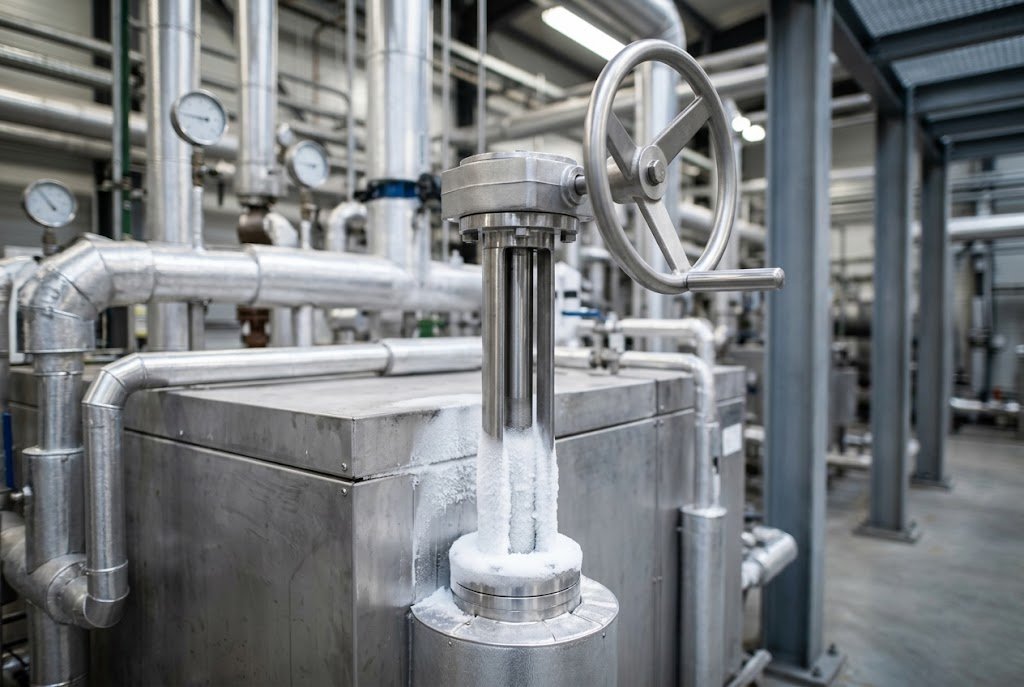 Cryogenic butterfly valve