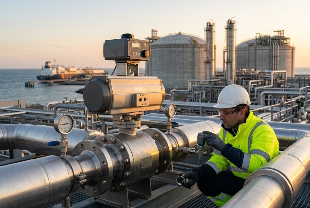 LNG Regasification Terminal Valves
