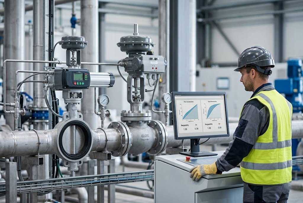 Butterfly Valve vs Globe Valve for Control: Flow, Rangeability & Cv
